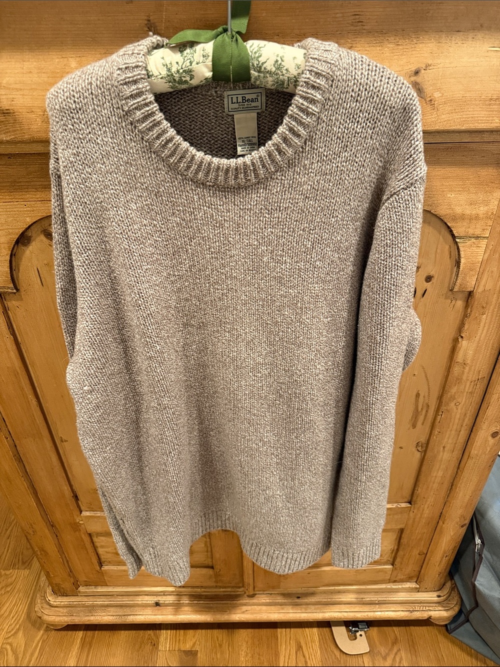 NWT LL Bean Men’s Wool sweater